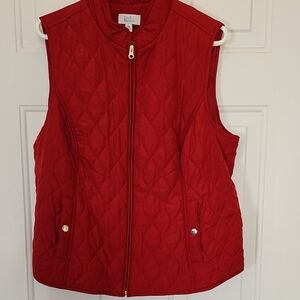 Croft & Barrow Quilted Vest NEW wo Tag